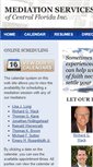 Mobile Screenshot of mediationservicesofcentralflorida.com